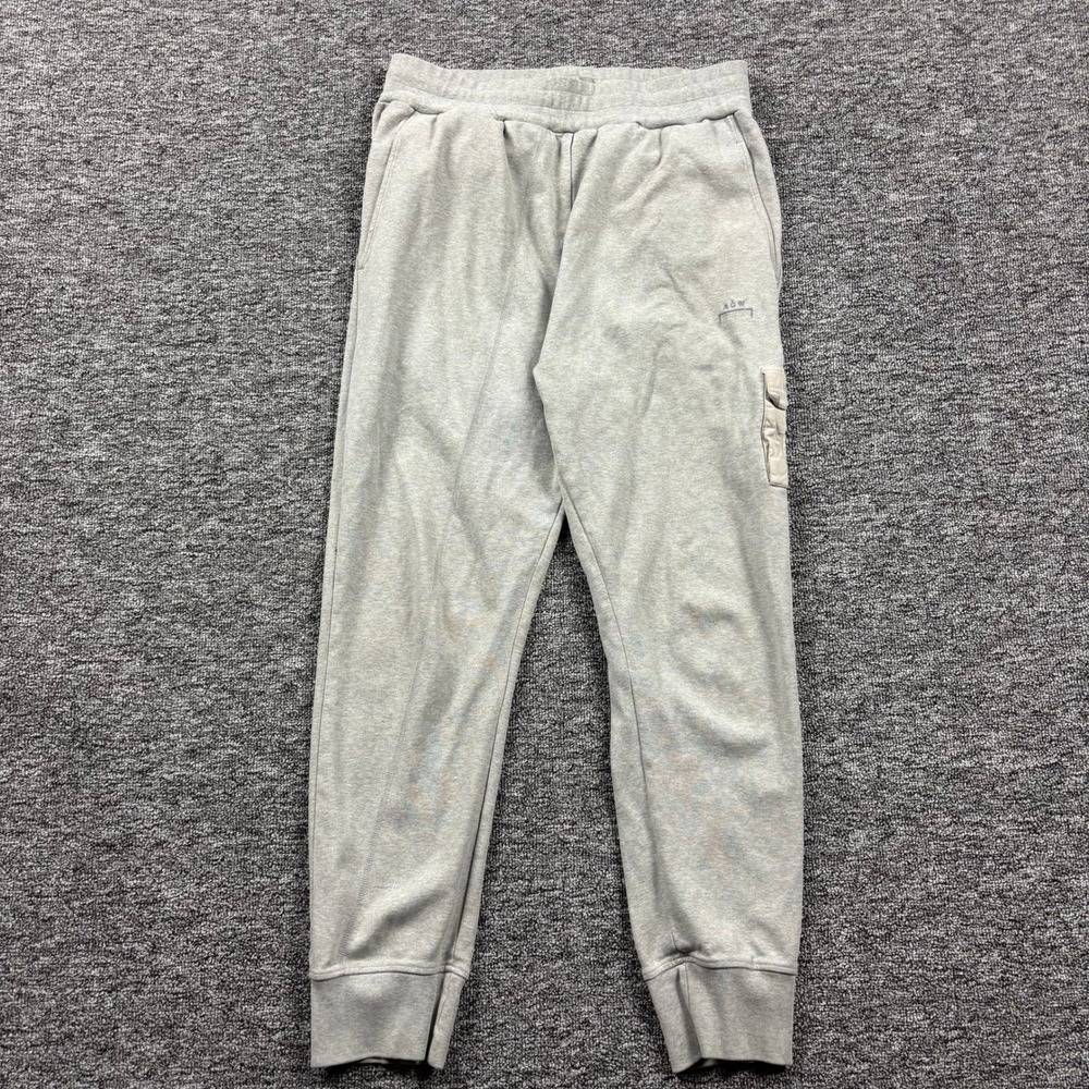 A-COLD-WALL Industrial Tech Cargo Heavyweight Jogger Sweatpants Grey Size Small